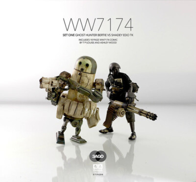 Threea toys スリーエートイズ　3pack 新品　アクションフィギュア Amazon.co.jp: Threea toysスリーエートイズ wwrp セット