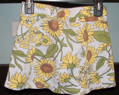 Gymboree Skort Sunflowers Size 6