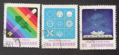 Singapore. 289-291. Science Center. Used. 1977 