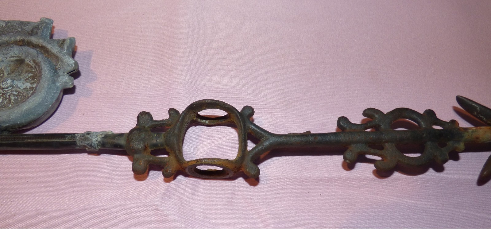 Antique Car Weather Vane Directional Arrow for Lightning Rod