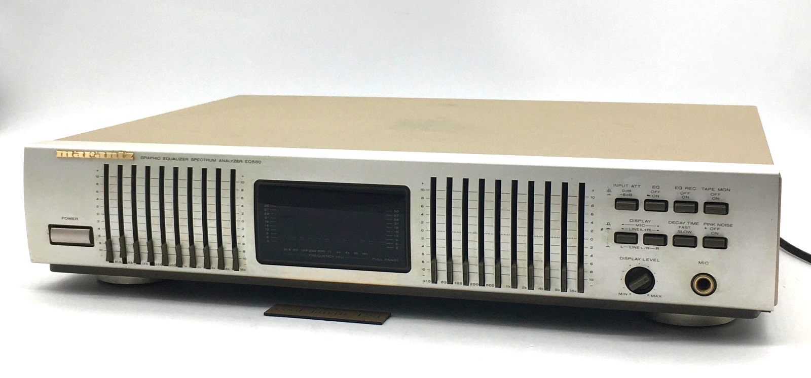 送料込 マランツ Marantz EQ580F グラフィックイコライザー Marantz EQ580F 580F Graphic Equalizer Spectrum Analyzer