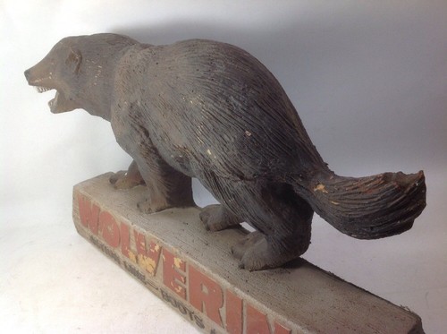 Vintage WOLVERINE Boots & Shoes 3D Advertising Display