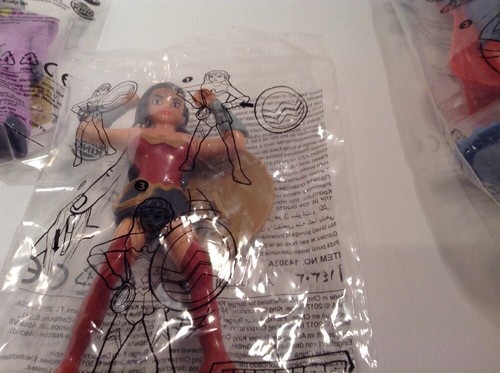 Lot Of 3 2018 Burger King DC Comics Justice League Action Figures