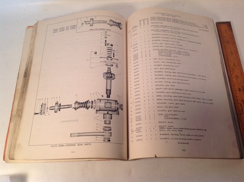 original Parts List Catalog for Allis Chalmers AD3 & AD4 Motor Graders