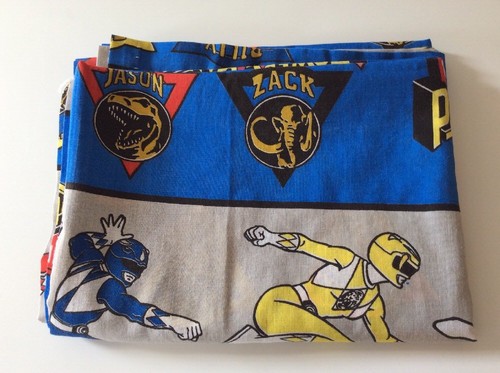 1994 Mighty Morphin Power Rangers Curtains Set (2x) 41