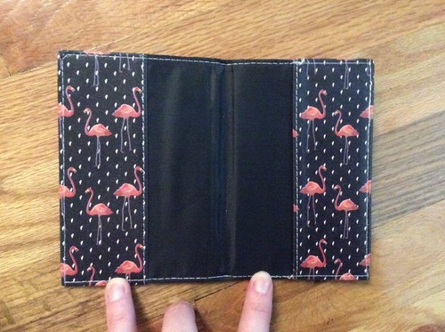 Flamingo Passport And Credit Card Case Set