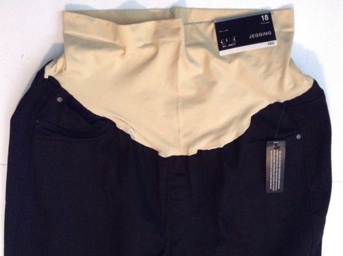 ana A New Approach Maternity Jeans Jegging Skinny Denim Pants Black  Size 18 NWT