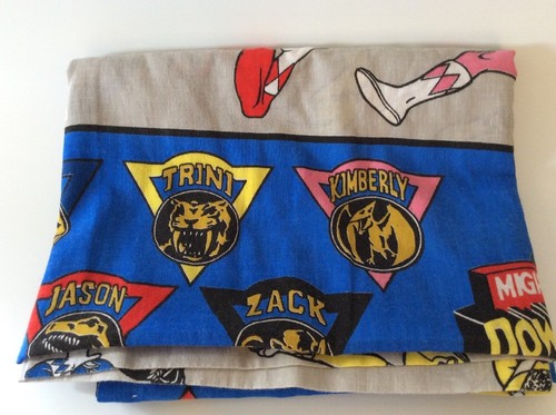 1994 Mighty Morphin Power Rangers Curtains Set (2x) 41