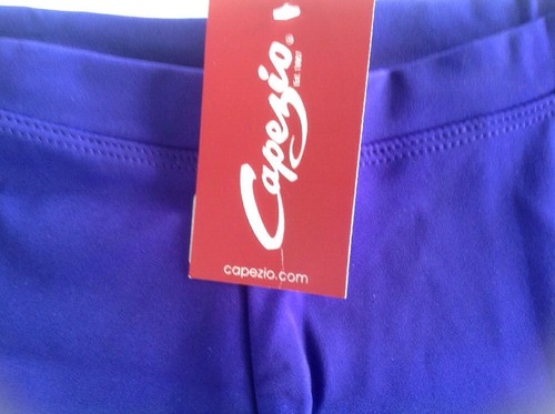 NWT Capezio Womens Low Rise Boy Cut Short, SIZE MEDIUM COLOR PURPLE