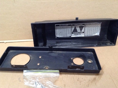 Delta Drill Press Motor Md 11-990   Cover  Hood & Chart  DDP-01