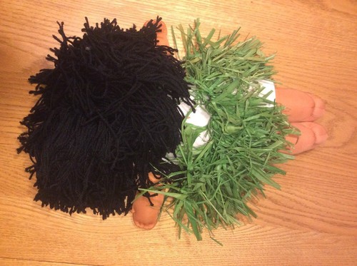 Taro Patch Doll Hula Girl Grass Skirt T Shirt Made In Hawaii 1984 Signed