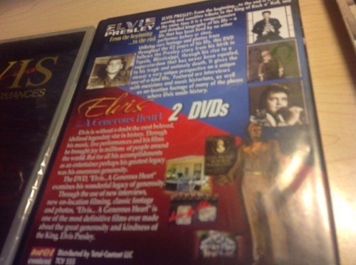 Elvis Presley 6 Lot = 3 DVDs+ 2 CDs Christmas + 1 Singing Blue Hawaii Heirloom