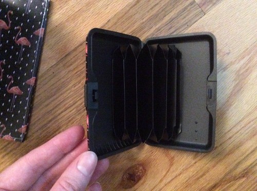 Flamingo Passport And Credit Card Case Set