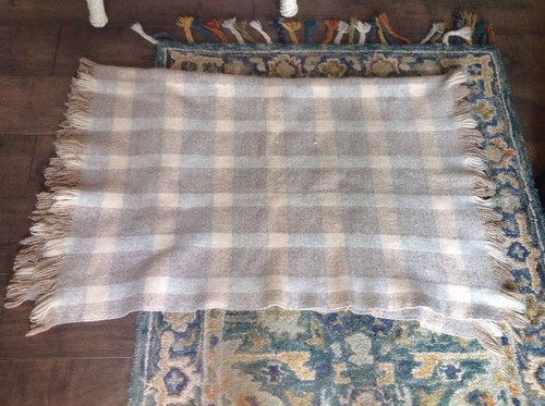 NICE PENDLETON VINTAGE PLAID WOOL STADIUM BLAKET