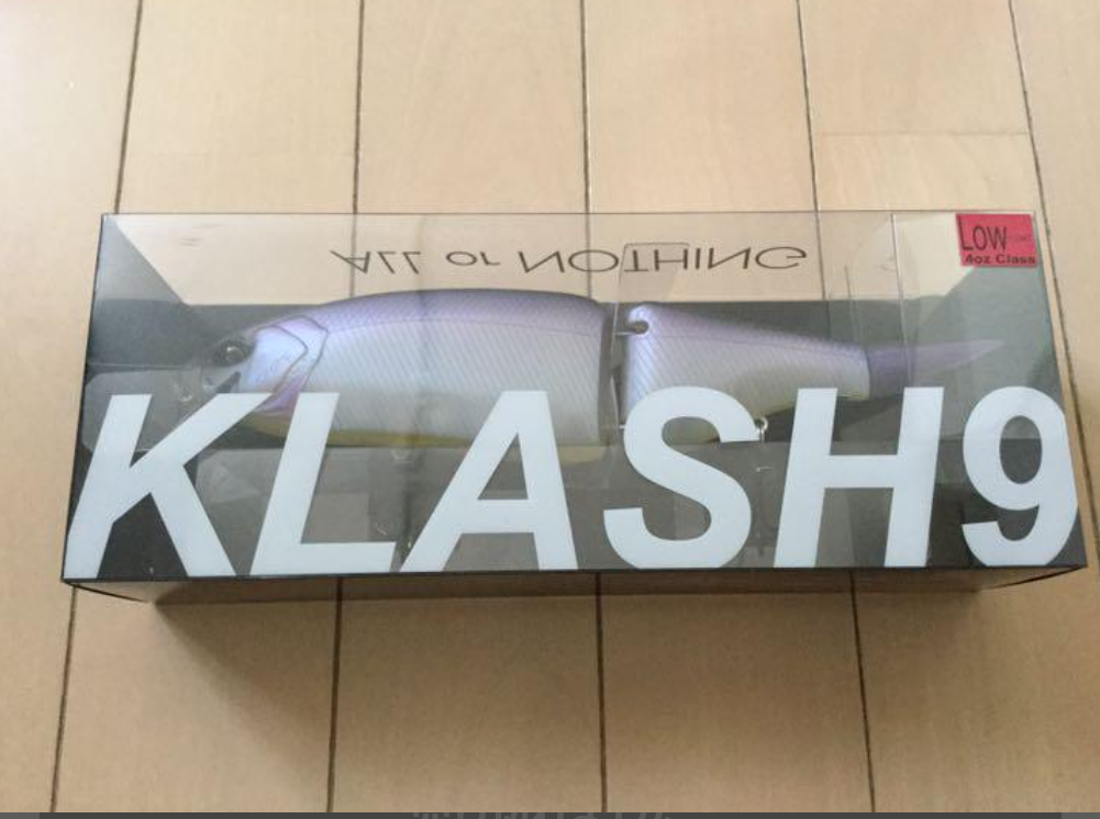 NEW】DRT KLASH 9 Pro Blue Low Float 4 oz Class Swimbaits
