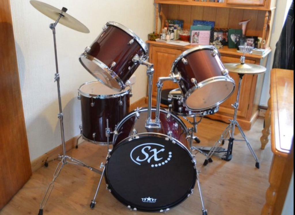 Sx 5 star full size drum set in Perth, Perth and Kinross Gumtree
