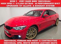 2018 BMW 4 SERIES GRAN COUPE 3.0 440I M SPORT HATCHBACK 5DR AUTO EURO 6 (326 PS