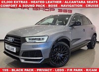 2018 AUDI Q3 2.0 TDI BLACK EDITION SUV 5DR S TRONIC QUATTRO EURO 6 (S/S)150 PS