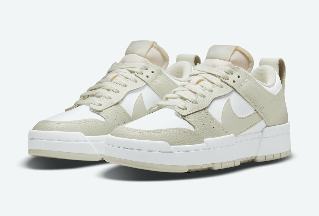 

Женские кроссовки Nike Dunk Disrupt Sea Glass Green Sail Off White Pink DM3063-100 sz 5, Зеленый, Nike Dunk Low