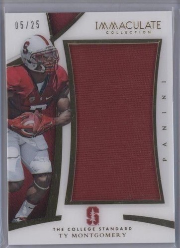 2015 Panini Immaculate Collection Ty Montgomery #TCF-TY