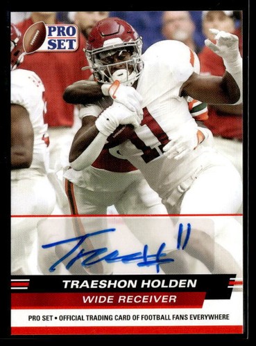 2022 Leaf Pro Set Draft Traeshon Holden #PSA-TH1
