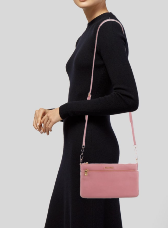 バッグ Miu Miu miumiu backpack matelasse black logo gold hardware Zip