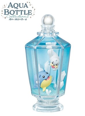 RE-MENT Pokemon Aqua Bottle Collection 2 Seaside Mini Figure Toy 4 Spheal & Seel