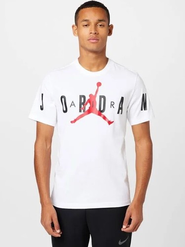 $40 NIKE AIR JORDAN JUMPMAN AIR STRETCH T-SHIRT WHITE sz 2XL