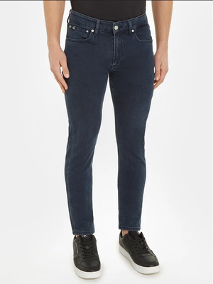 PANTALONE UOMO CALVIN KLEIN JEANS J30J323853 1BJ COTONE BLU 