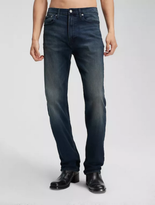 Calvin klein 2024 dark blue jeans