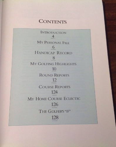 My Golfing Record Book ~ Peter Dobereiner ~ Bracken Books London ~ Printed Spain