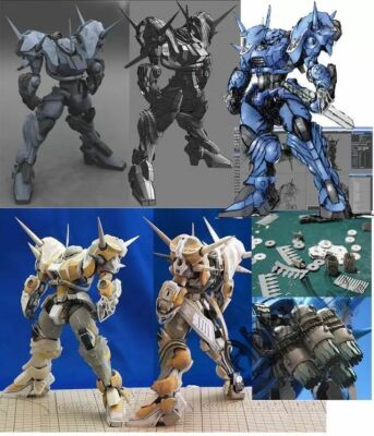 MG 1/100 YAMS-130B GREIFER RESIN FULL GARAGE KIT MSV 0096 Mr. Takuya UC Workshop