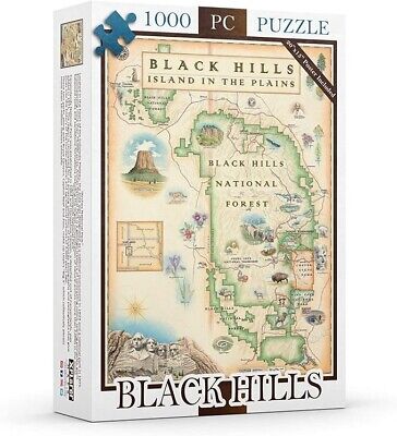 Black Hills National Forest 1000 Piece Jigsaw Puzzle Xplorer Maps New