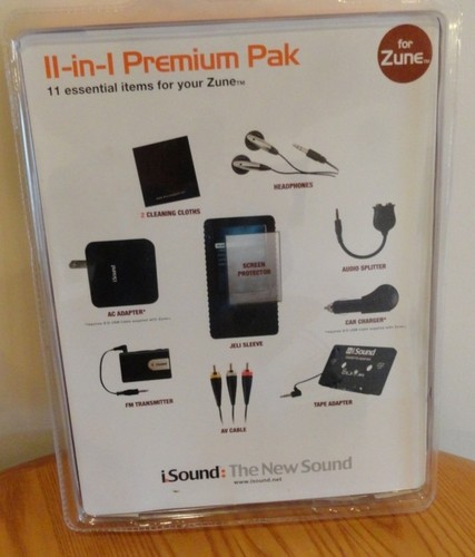 i.Sound 11 in 1 Bundle Pack for ZUNE by dreamGear