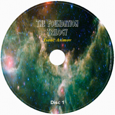 THE FOUNDATION TRILOGY by Isaac Asimov 8 Audio CD Galaxy Space Opera Hari Seldon