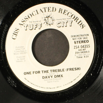 DAVY DMX: one for the treble (fresh) / same) TUFF CITY 7