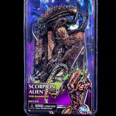 NECA Scorpion Alien 7'' Action Figure w Bendable Tail Series 13 Aliens Movie