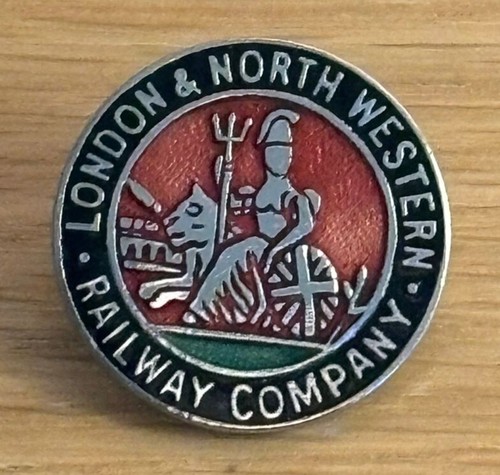 London North Western Railway badge Pin Badge Collectable Railway
