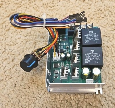 40A PWM Speed Regulator Function DC Brush Motor Controller Switch DC 10-55V