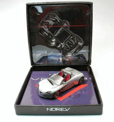 Venturi Fetish Roadster Silver Norev 1:43 NV250002 Model