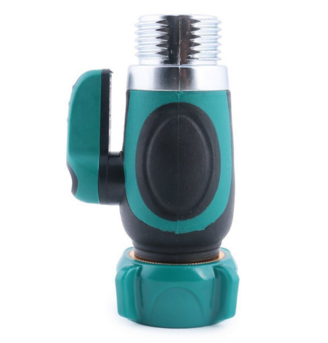 1 Way Hose Connector Shut-off Valve Water  Faucet Joint Adapter For Garden