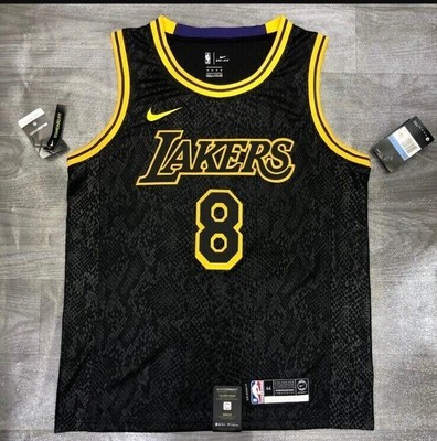 Kobe #8 Bryant Black Mamba City Edition Jersey