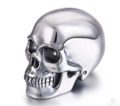 Flash 2.0'' Tera-hertz Carved Crystal Skull, Realistic, Healing