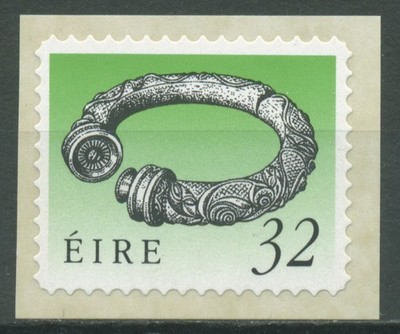 Irland 1991 Freimarke Kunstschätze Holzschmuck 775 I Ay postfrisch