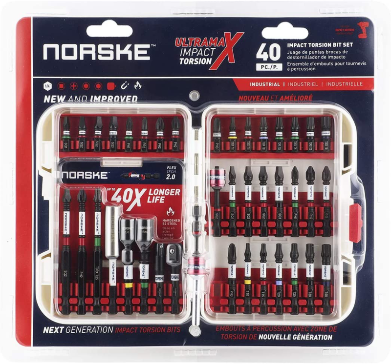 Буровой инструмент Norske Tools 40pcs Screwdriver Bit Set, Impact Torsion, PH Bits, SQ Bits, Torx B: купить с доставкой из США, цена 4 278 руб - (353528766775) Буровой инструмент Norske Tools 40pcs Screwdriver Bit Set, Impact Torsion, PH Bits, SQ Bits, Torx B: купить с доставкой из США, цена 4 278 руб - (353528766775)