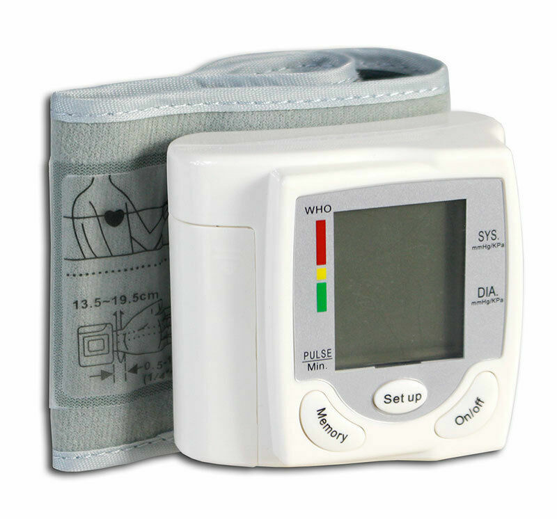 Sfigmomanometro Automatico Polso Digitale CK-101S Misura Pressione Sangue hsb