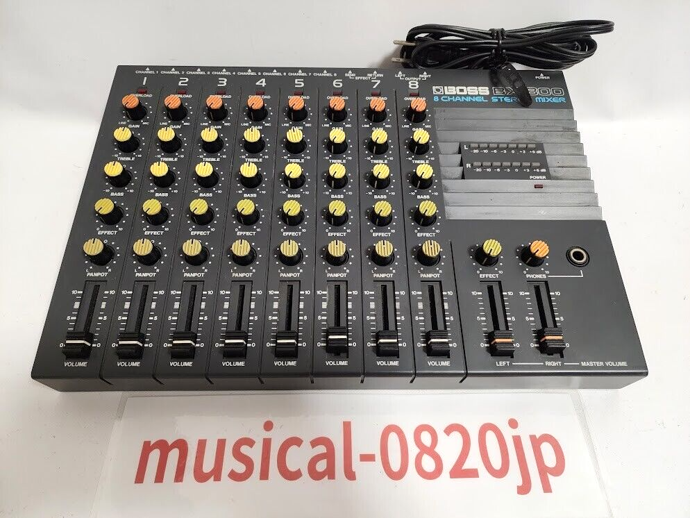 魅力の BX-800 Boss 8 eBay | Mixer Vintage Stereo Channel 配信機器・PA機器・レコーディング機器