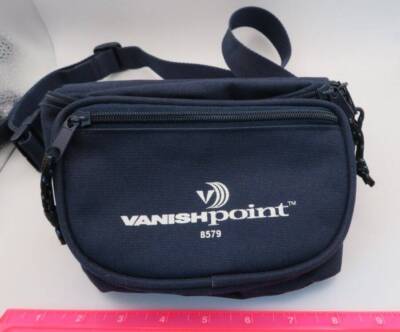 New Unworn VANISH POINT Zipper FANNY PACK Bag Adjustable Waist Strap Healthcare