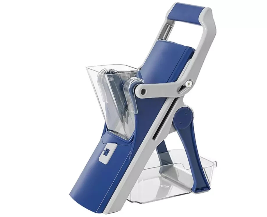 Safe Mandoline Slicer 5 in 1 Vegetable Chopper Food Potato Cutter Adjustable