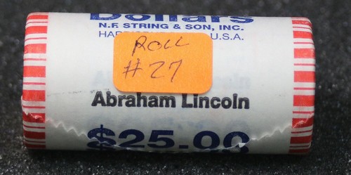 2010 Abraham Lincoln Presidential Dollar Roll ~ Look For Errors and Mint. #27
